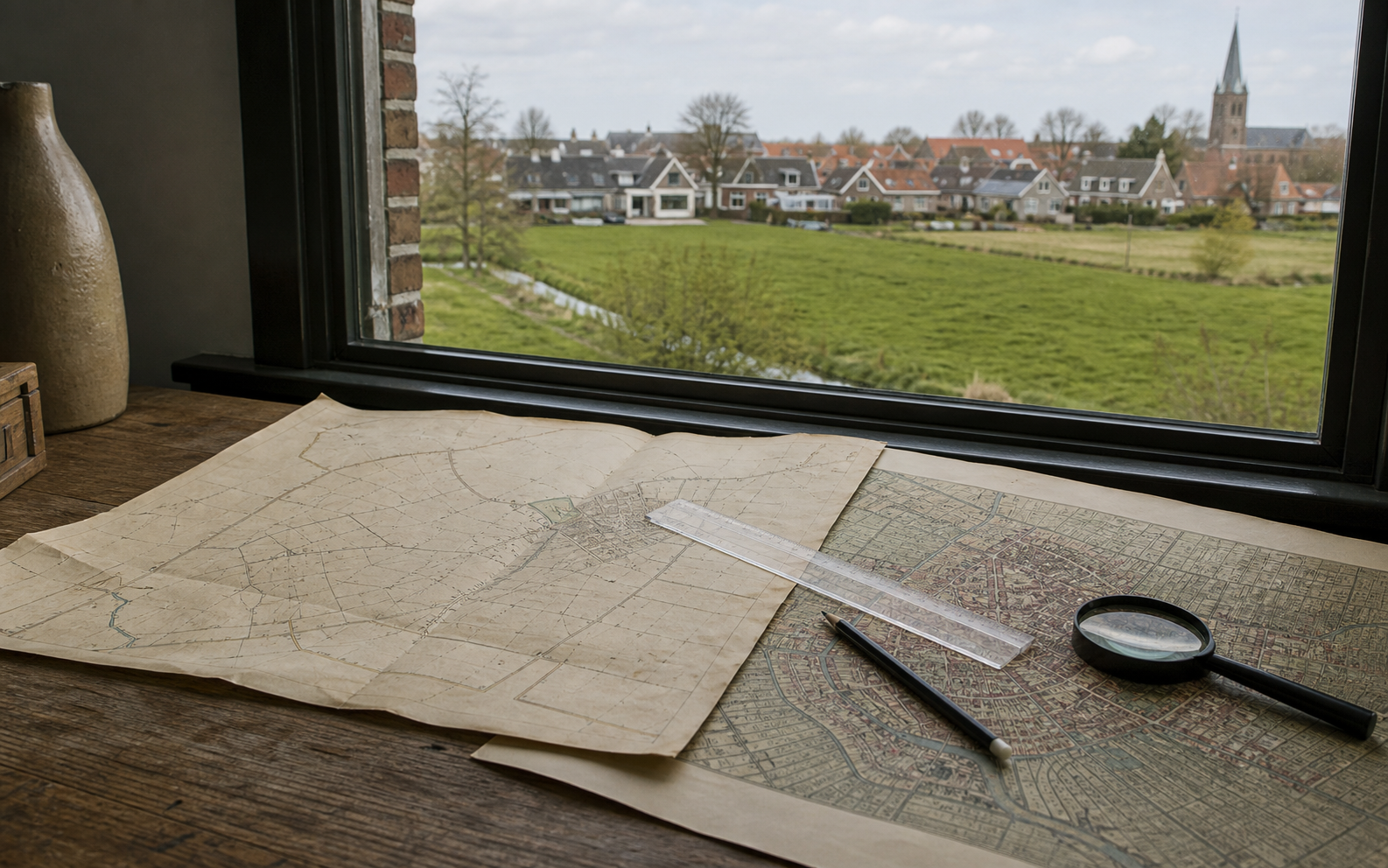 Oude kaarten vergelijken zonder te snel conclusies te trekken